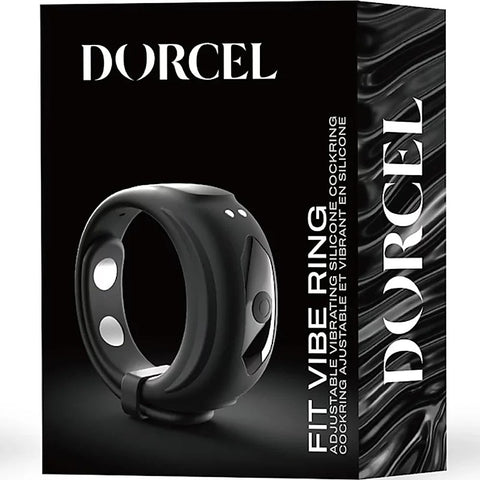 Vibrating Comfort-Fit Cock Ring by Marc Dorcel Toys - Vibrating Cock Rings