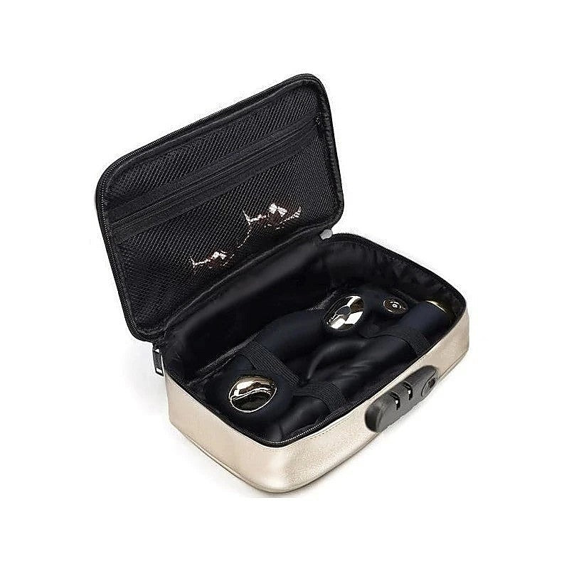 DORCEL Discreet Fixed Lock Sex Toy Box with 3 Digit Combination Security - Vibrator Accessories