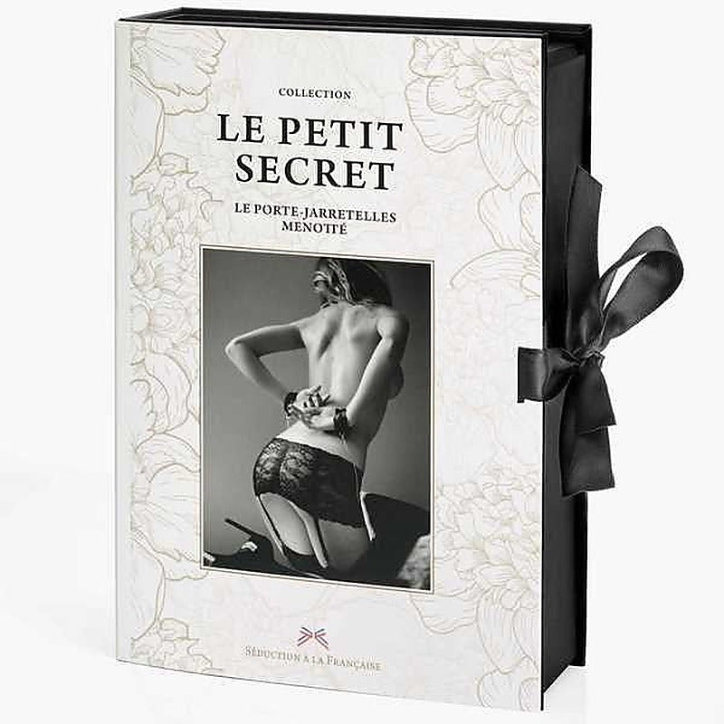 Lace Garter Set with Cuffs by Maison Close - Her Fetish