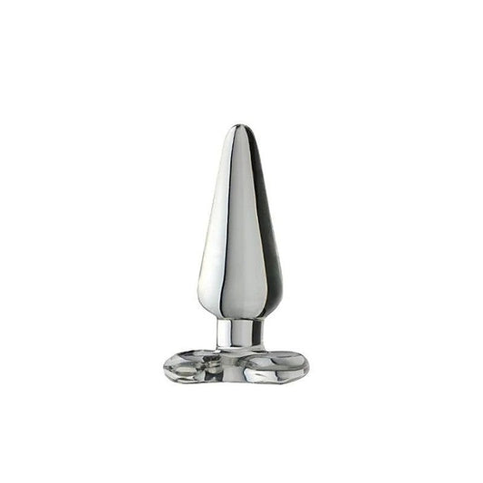 Borosilicate Glass Spade Anal Plug by Spartacus Enterprises - Butt Plugs