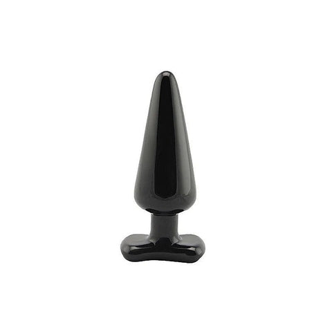 Smooth and Safe Glass Anal Pleasure Plug - Butt Plugs