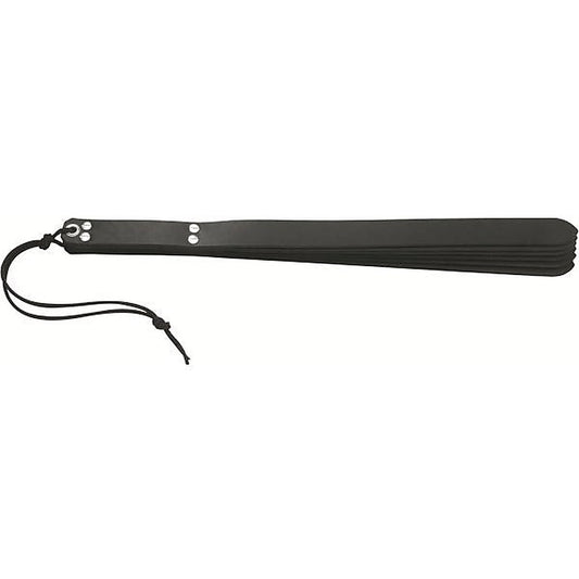 Six-Strap Leather Disciplinary Slapper - Paddles And Slappers