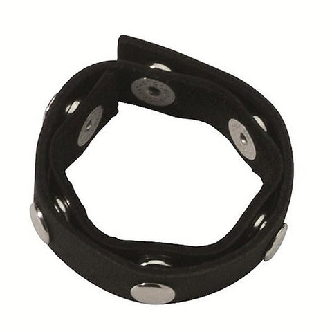 Adjustable Leather Penis Ring by Spartacus Enterprises - Cock Rings