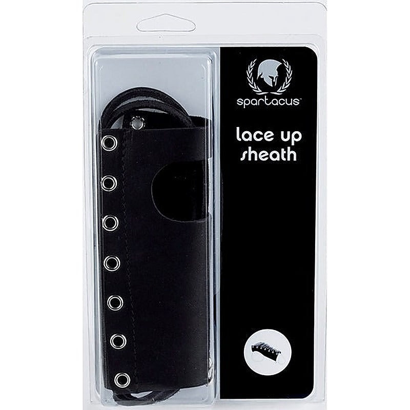 Customizable Leather Cock Sheath by Spartacus Enterprises - Ball and Cock Toys