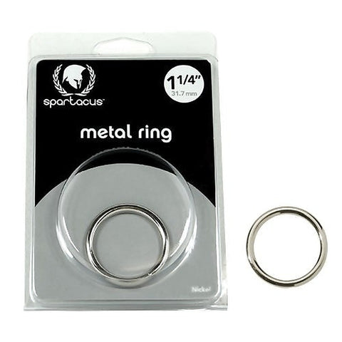 Nickel Plated Metal Cock Rings by Spartacus Enterprises - Steel Cock Rings