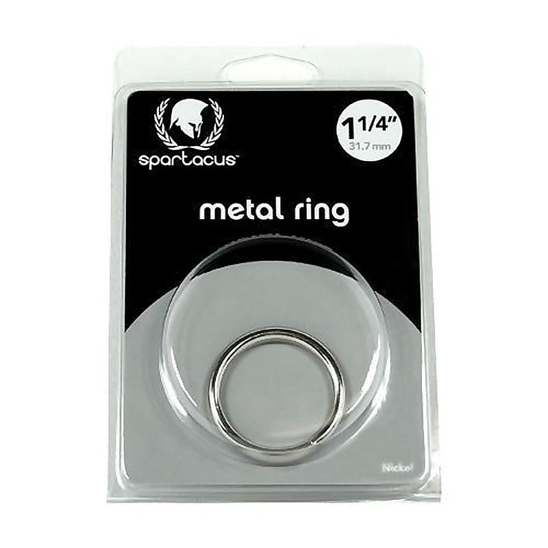 Nickel Plated Metal Cock Rings by Spartacus Enterprises - Steel Cock Rings