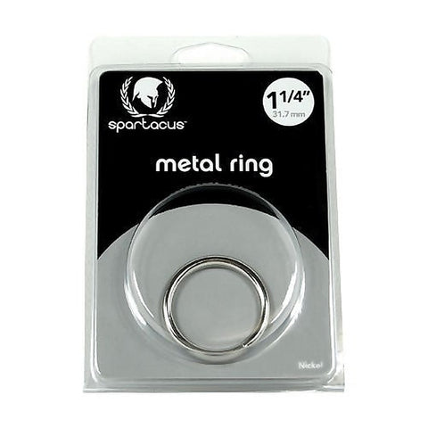 Nickel Plated Metal Cock Rings by Spartacus Enterprises - Steel Cock Rings