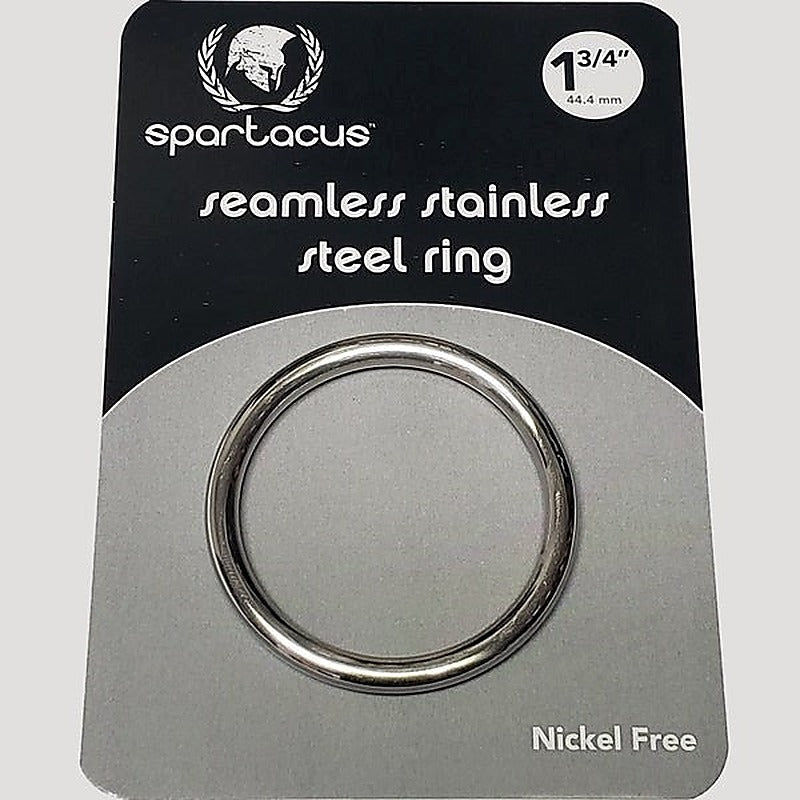 Stainless Steel Pleasure Cock Ring - Steel Cock Rings