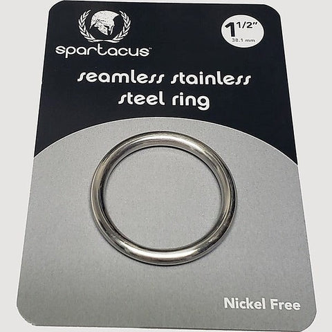 Stainless Steel Pleasure Cock Ring - Steel Cock Rings