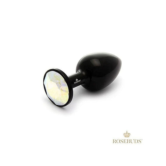 Rosebuds Crystal Aluminium Butt Plug - Butt Plugs