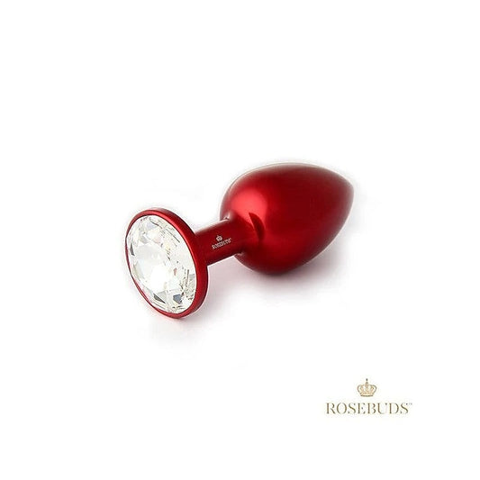 Luxe Gem-Tipped Aluminum Anal Plug by Rosebuds Jewelry - Butt Plugs