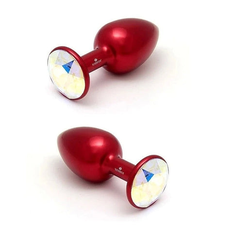 Luxe Gem-Tipped Aluminum Anal Plug by Rosebuds Jewelry - Butt Plugs