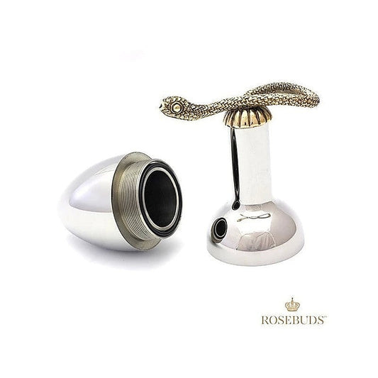 Luxe Metal Anal Plug with Snake Handle by Rosebuds Jewelry - Butt Plugs