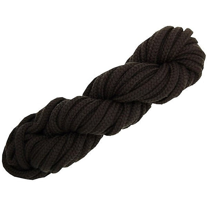 SM Restraint Soft Bondage Rope 12 metres Black - Cuffs And Restraints