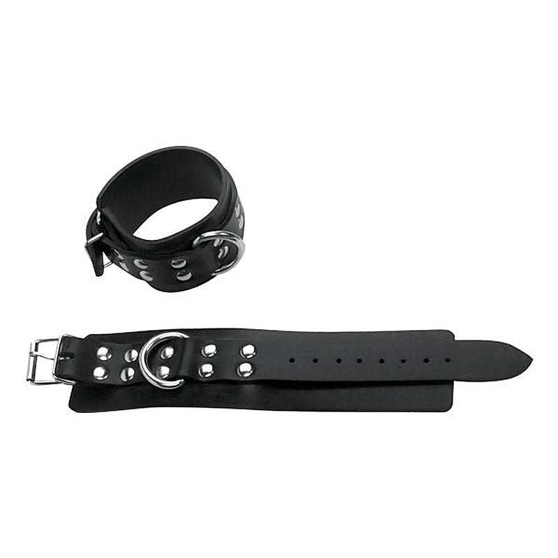Rubberline Non-Locking Dominating Wrist Cuffs - Cuffs And Restraints