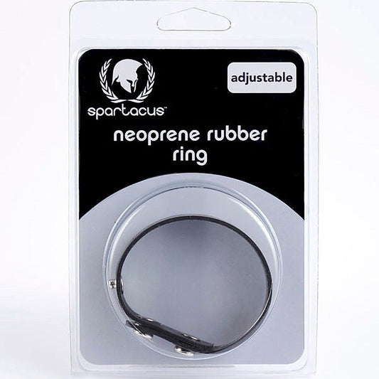 Rubberline Neoprene 3-Snap C-Ring by Spartacus Enterprises - Cock Rings