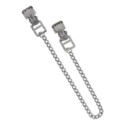 Toothy Metal Nipple Clamps by Spartacus Enterprises - Nipple and Clit Clamps