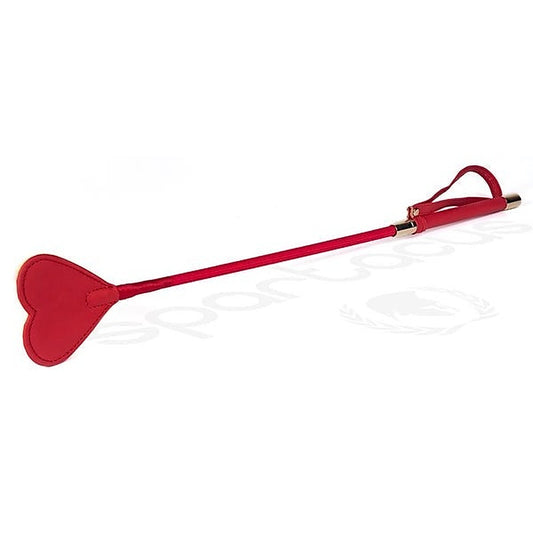 Vegan Heart-Shaped Bondage Crop by Spartacus Enterprises - Whips And Crops