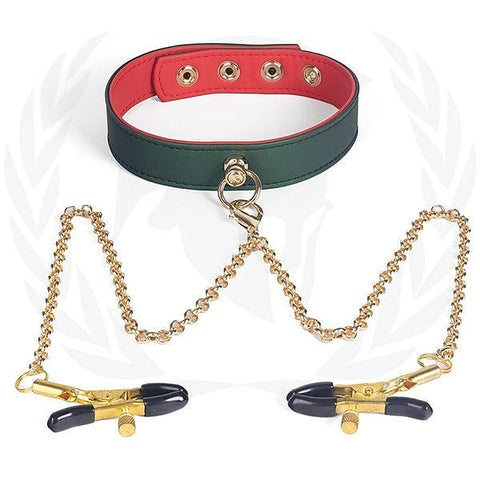 Conscious Pleasure Stimulation Kit by Spartacus Enterprises - Nipple and Clit Clamps