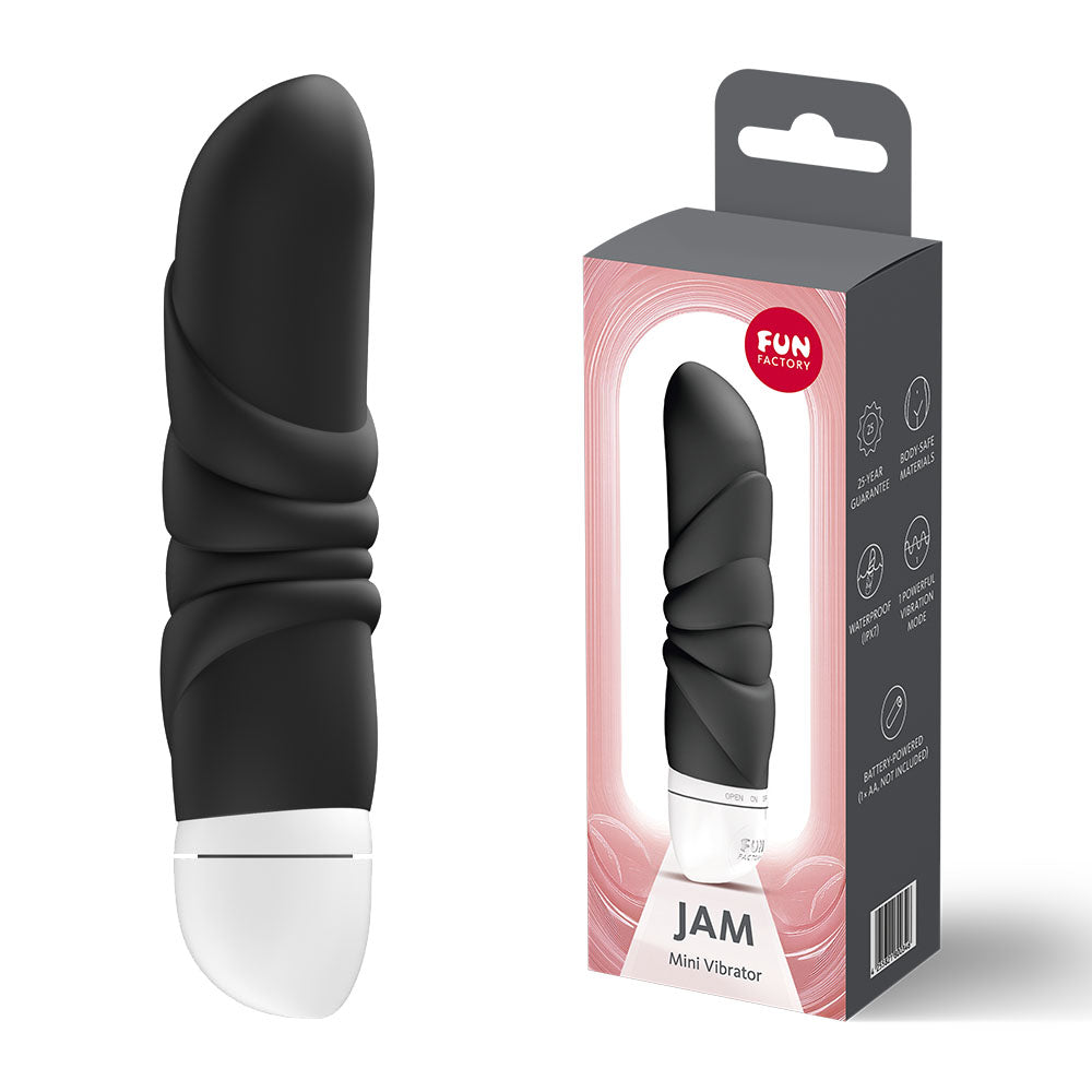 Fun Factory JAM Mini Silicone G Spot Vibrator - - G-Spot Vibrators