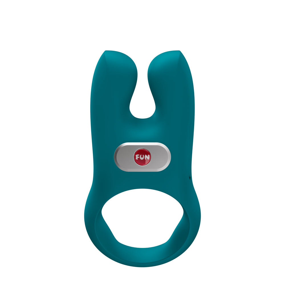 Fun Factory NOS Rechargeable Vibrating Silicone Cock Ring - - Vibrating Cock Rings