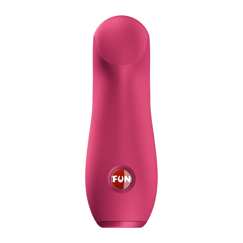 Fun Factory STELLA Silicone Vibrating Bullet Massager - Red - Bullet Vibrators