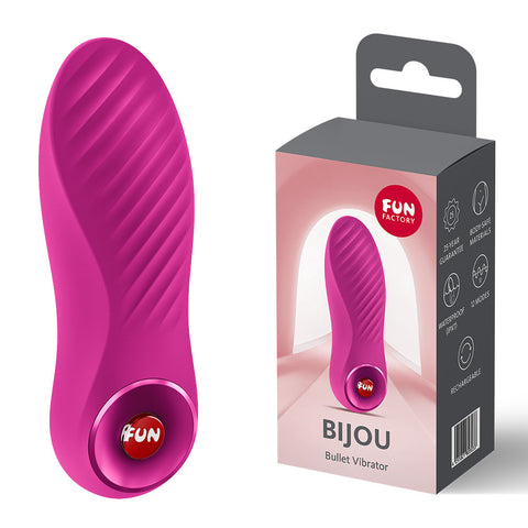 Fun Factory BIJOU USB-C Rechargeable Bullet Stimulator - Bullet Vibrators