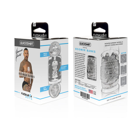 Fleshlight Quickshot Boomer Banks Realistic Stroker
