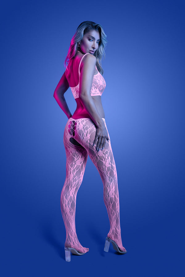 Fantasy Lingerie GLOW Equilibrium Womens Bodystocking OS - Body Stockings