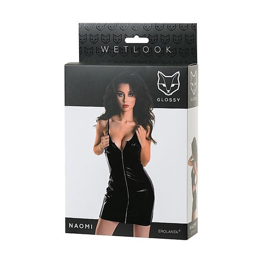 Glossy Naomi Wetlook Lingerie Dress by ToyFa - Babydolls and Chemises