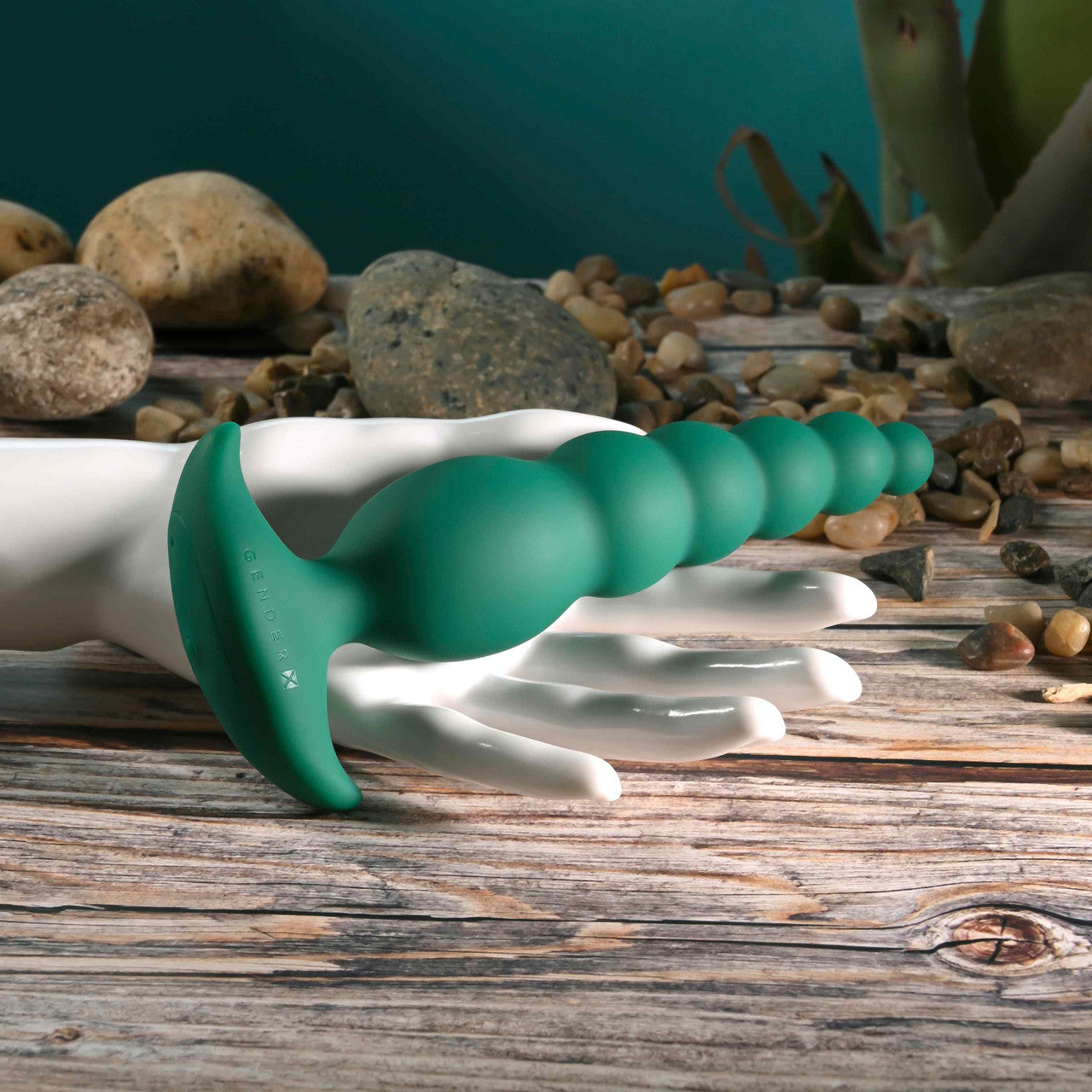 Gender X THE RATTLER Vibrating and Twirling Anal Plug - Butt Plugs
