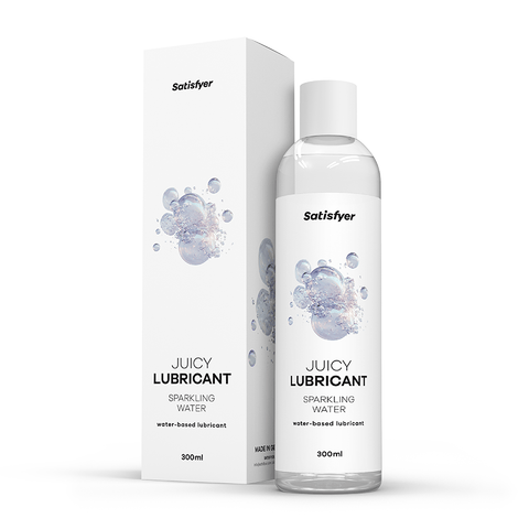 Satisfyer Juicy Sparkling Water Based Tingling Lubricant - Water Based Lubes