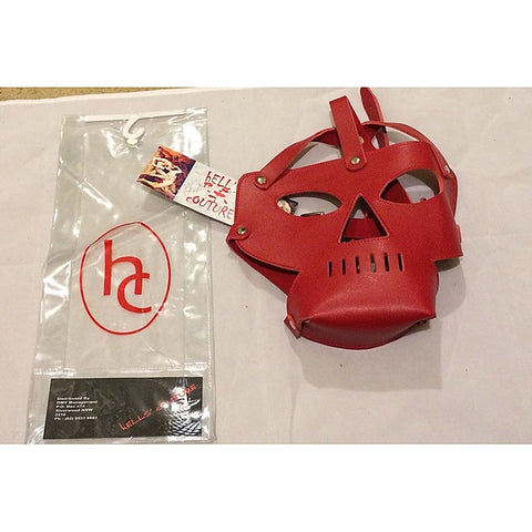Fort Troff Leather Hood by Hell's Couture - Bondage Hoods
