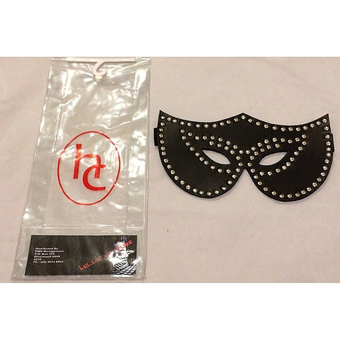 Turn Me On Feline Mask Studded by Hell's Couture - Fancy Dress Ups