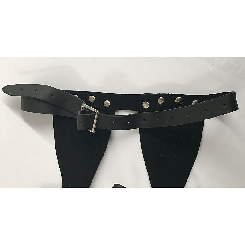 Hells Couture Blinky Bill Bondage Blinkers Extreme Leather Blindfold - Masks And Blindfolds