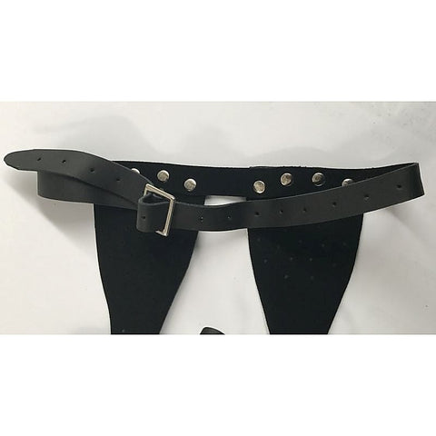 Hells Couture Blinky Bill Bondage Blinkers Extreme Leather Blindfold - Masks And Blindfolds