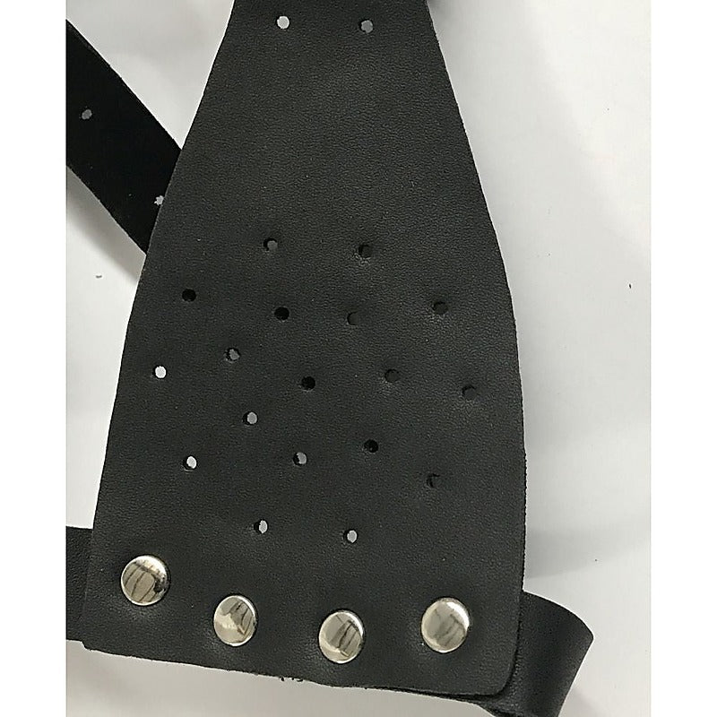 Hells Couture Blinky Bill Bondage Blinkers Extreme Leather Blindfold - Masks And Blindfolds