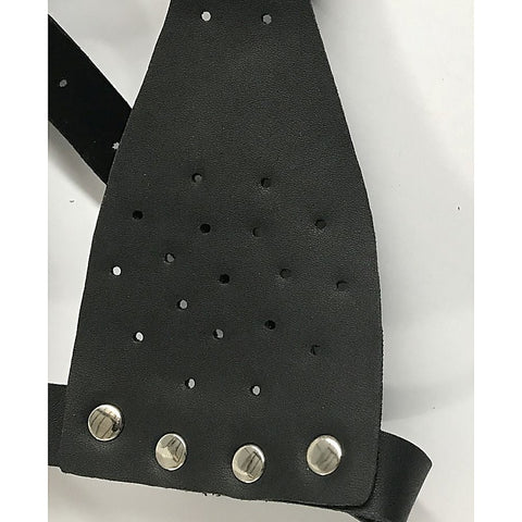 Hells Couture Blinky Bill Bondage Blinkers Extreme Leather Blindfold - Masks And Blindfolds