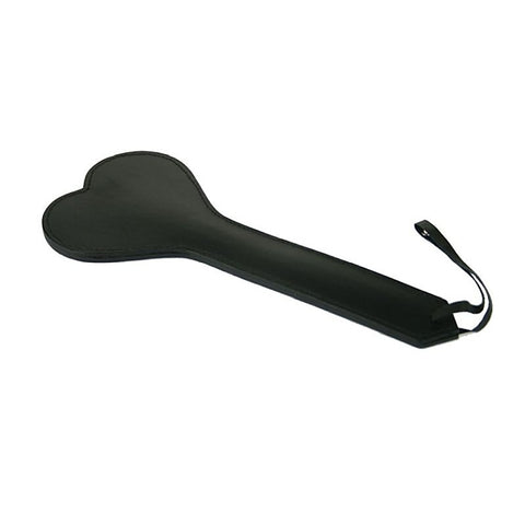 Rimba Heart Discipline Paddle by Hell's Couture - Paddles And Slappers