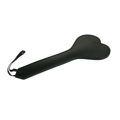 Rimba Heart Discipline Paddle by Hell's Couture - Paddles And Slappers