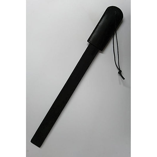 Fem Play Discipline Strap Thin Leather by Hell's Couture - Whips And Crops