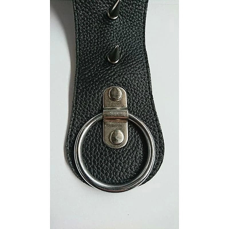 Devils Spiked Leather Collar by Hell's Couture - Cock Rings