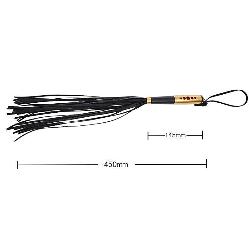 Premium Alloy Handled Flogger by BDStyle - Whips And Crops