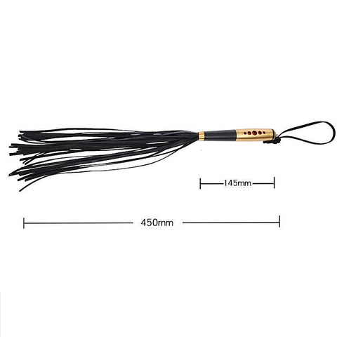 Premium Alloy Handled Flogger by BDStyle - Whips And Crops