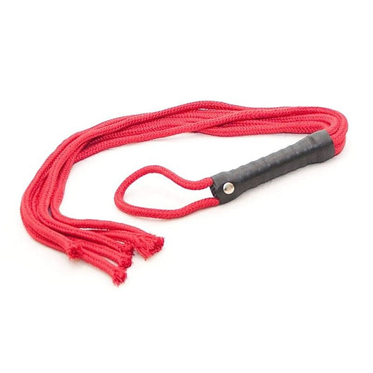 Sounds Naughty Shoelace Flogger by Hell's Couture - Whips And Crops