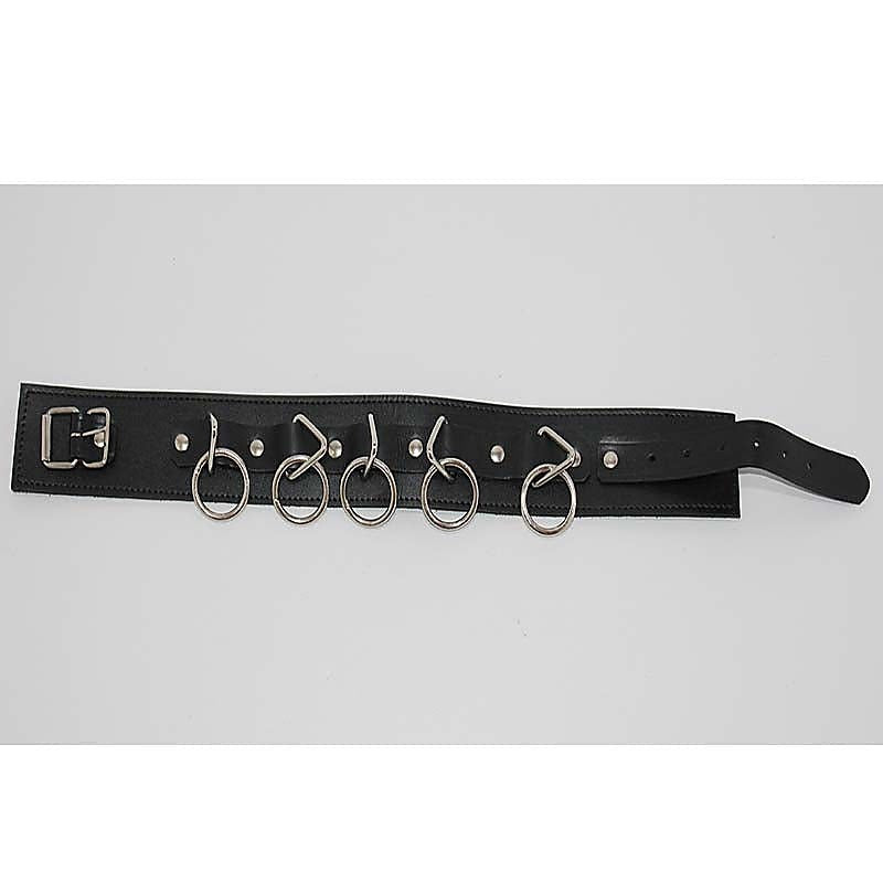 BDSM Leather Collar by Hell's Couture - Collars and Leads