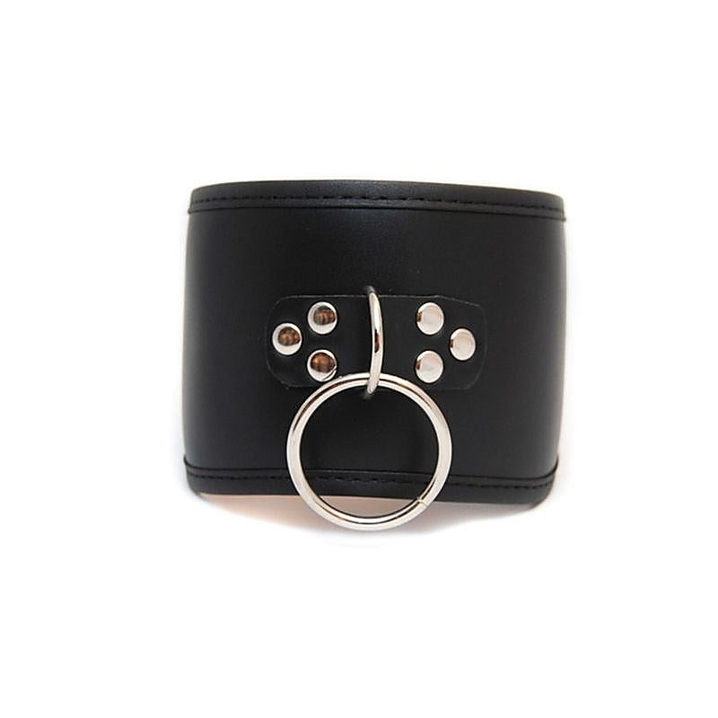 Posture Collar with O Ring by Hell's Couture - Collars and Leads