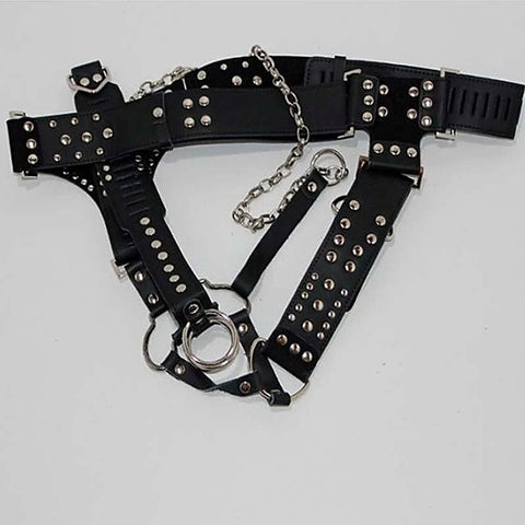 Hells Couture Keep It Kinky Male Chastity Device with Gates of Hell - Male Chastity