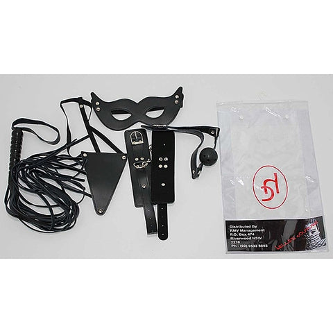 Premium Leather Masters Set by Hell's Couture - Bondage Kits