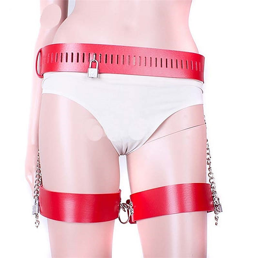 Wrist and Thigh Restraints by Hell's Couture - Cuffs and Restraints